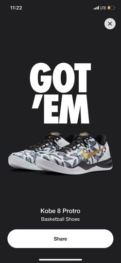 Kobe 8 Mambacita Size 8.5