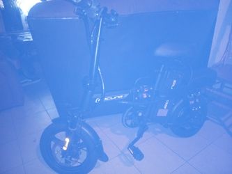 Electric folding bike