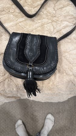 Black leather Purse