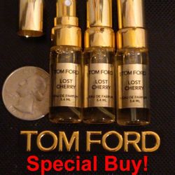 3 TOM FORD fragrances LOST CHERRY