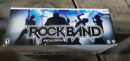 Wii Rock Band Special Edition Box Only!