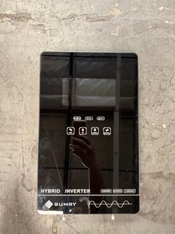 SUMRY Hybrid Solar Inverter, 4000W DC24V to AC120V Pure Sine Wave Power