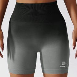 Shorts Seamless Scrunch Activewear Yoga Gym Workout Women