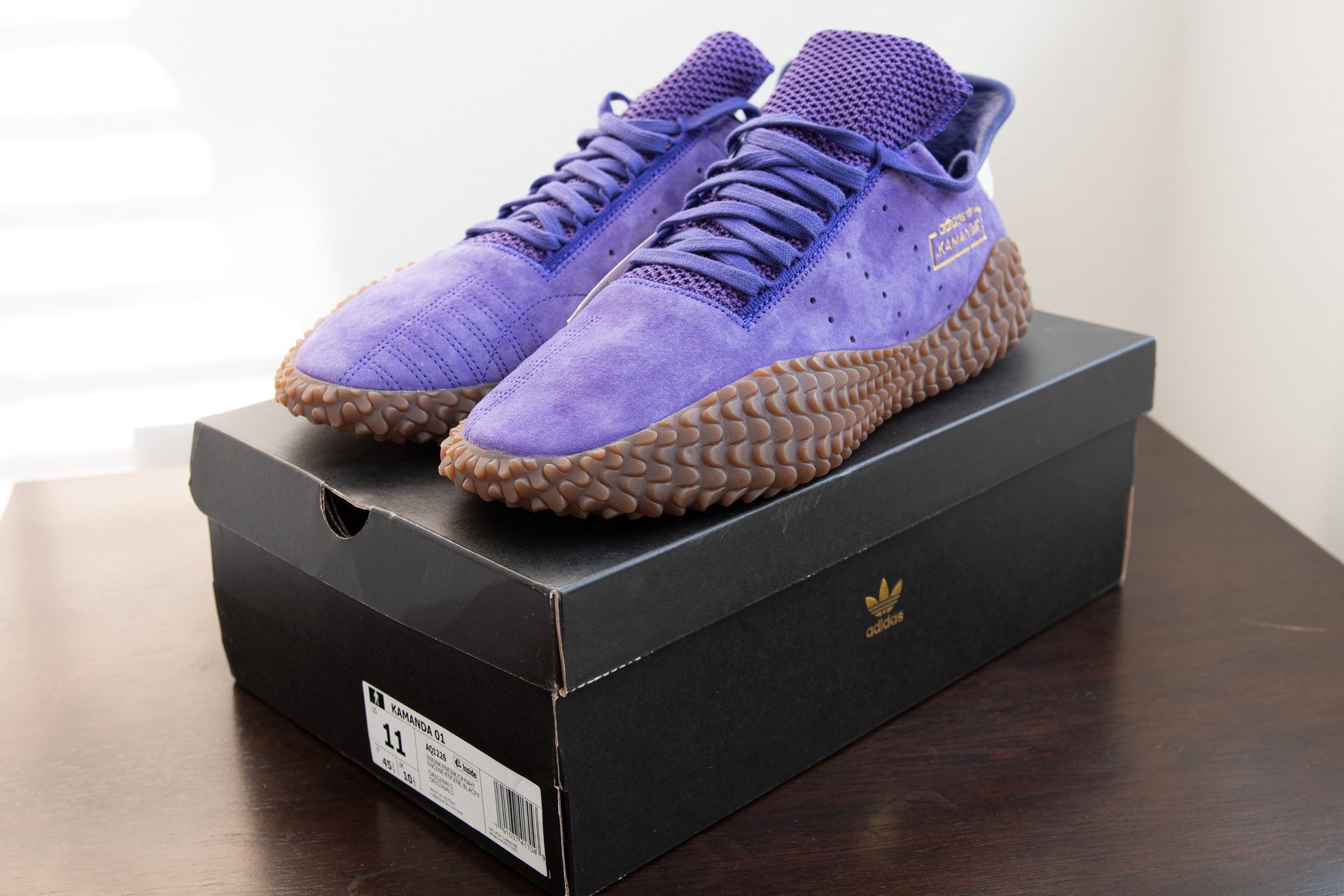 Adidas Kamanda Men's Size 11 Purple Energy Ink (Brand New!)