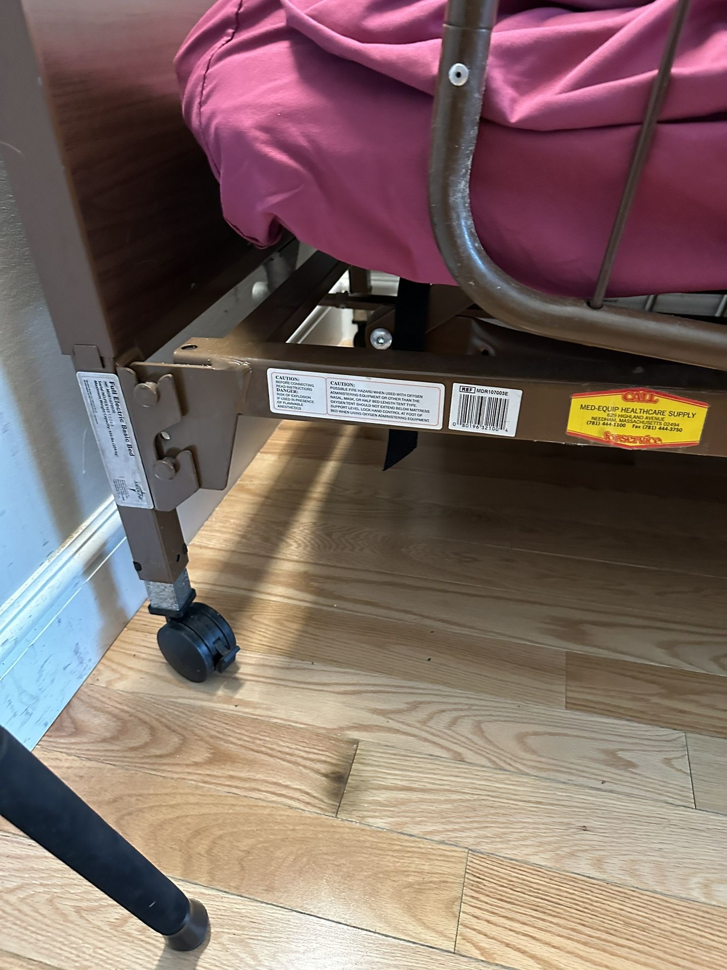 Medline Full-Electric Hospital Bed