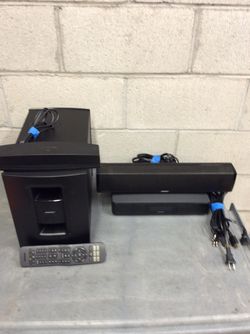 Bose CineMate Home Theater System with wireless sub for in Victorville, CA - OfferUp