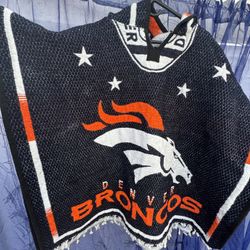 Denver Broncos Hooded Sarape