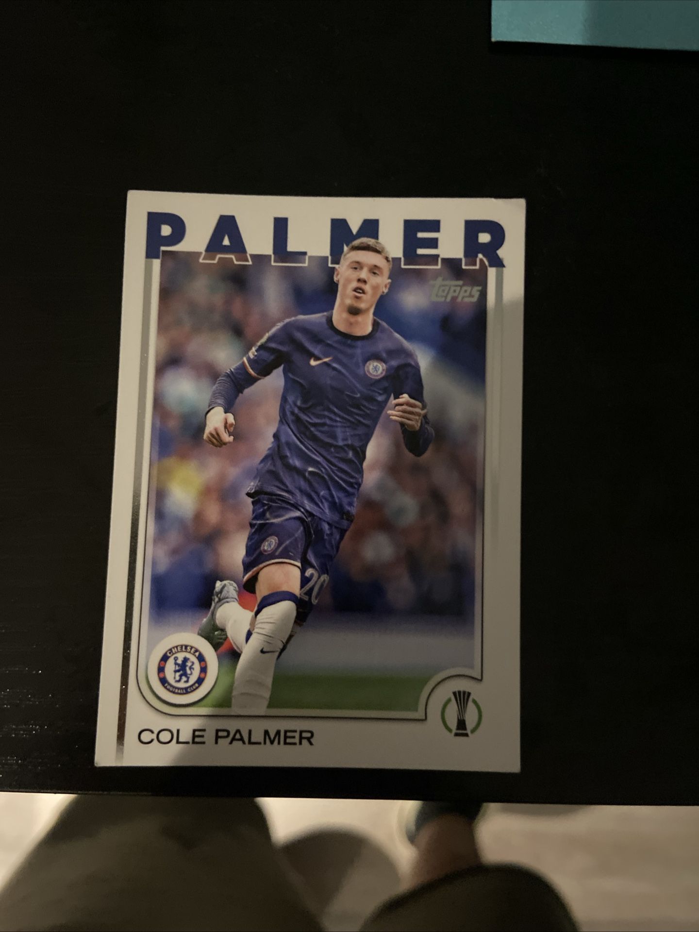 Topps 2024-25 UEFA Club Competitions Soccer Card #32 Cole Palmer, Chelsea FC