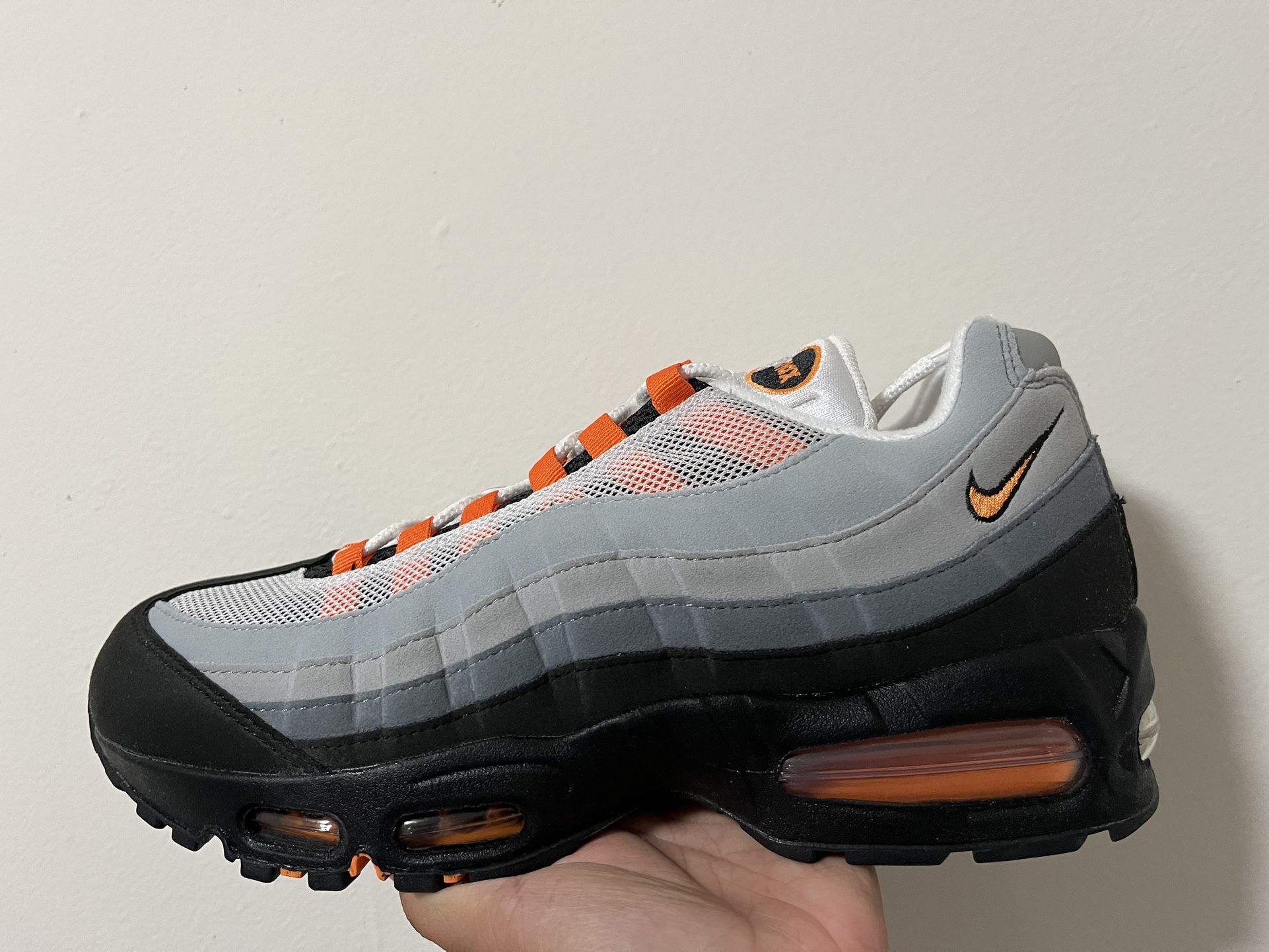 Nike Air Max 95 OG Big Bubble Bright Mandarin size