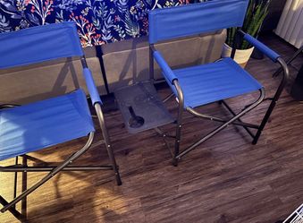 Picnic Folding Chairs both for $30