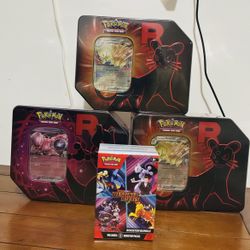 Team Rocket Tins And Destined Rivals BB (POKEMON)