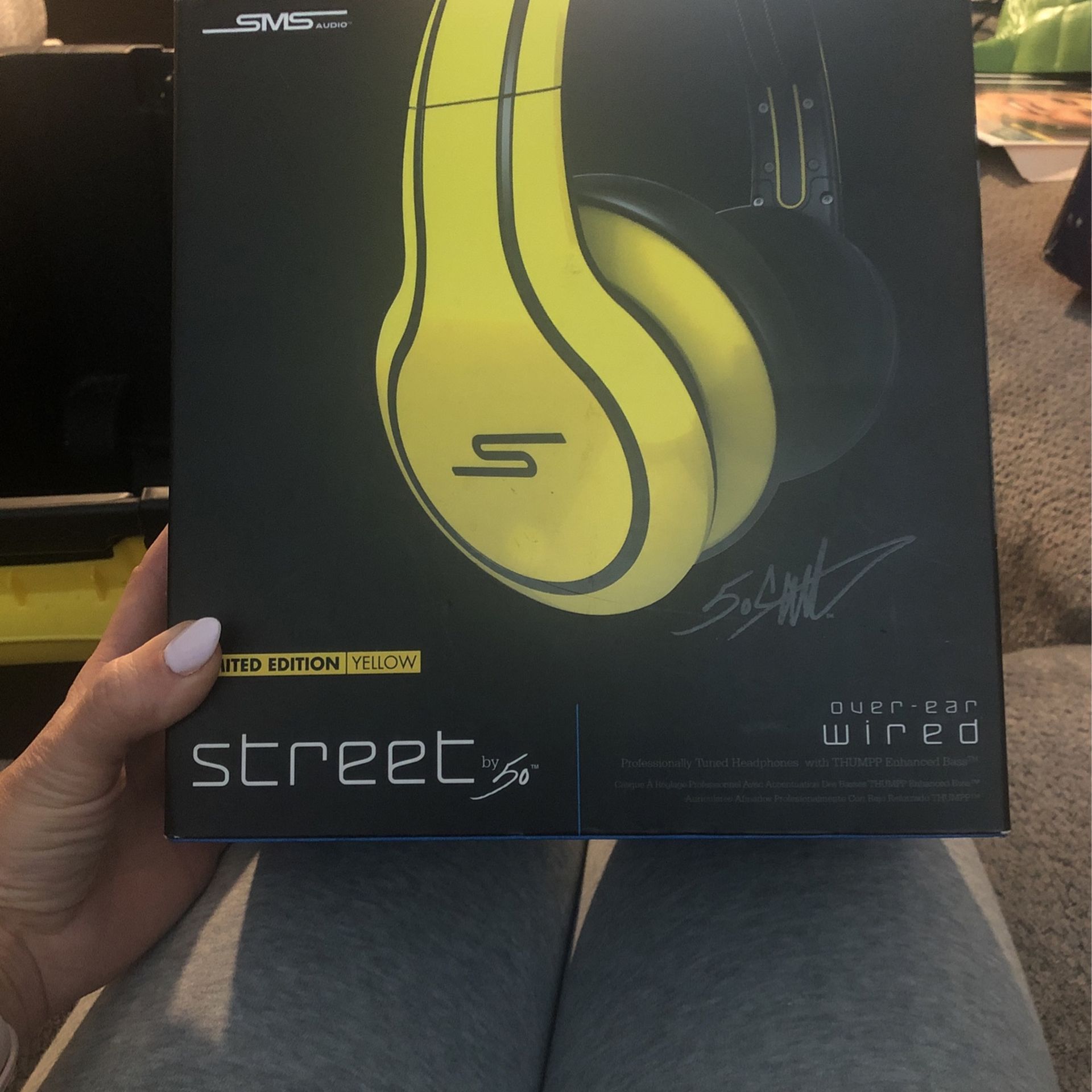 Wired Headphones Street By 50 Limited Edition Yellow