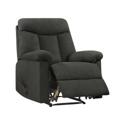 ProLounger - Lamarc Microfiber Wall Hugger Recliner - Gray