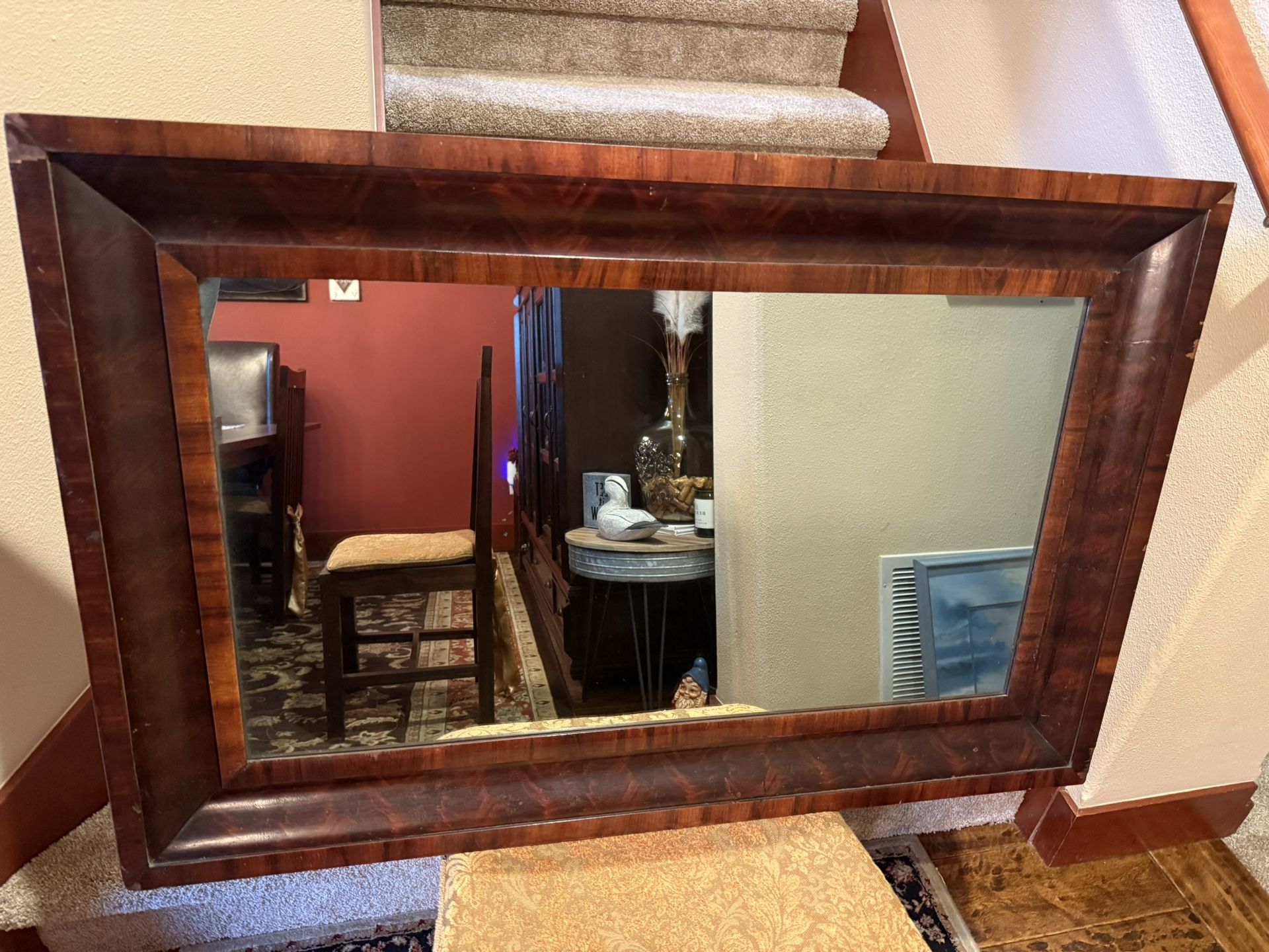Beautiful Antique Mirror 40w X 26h