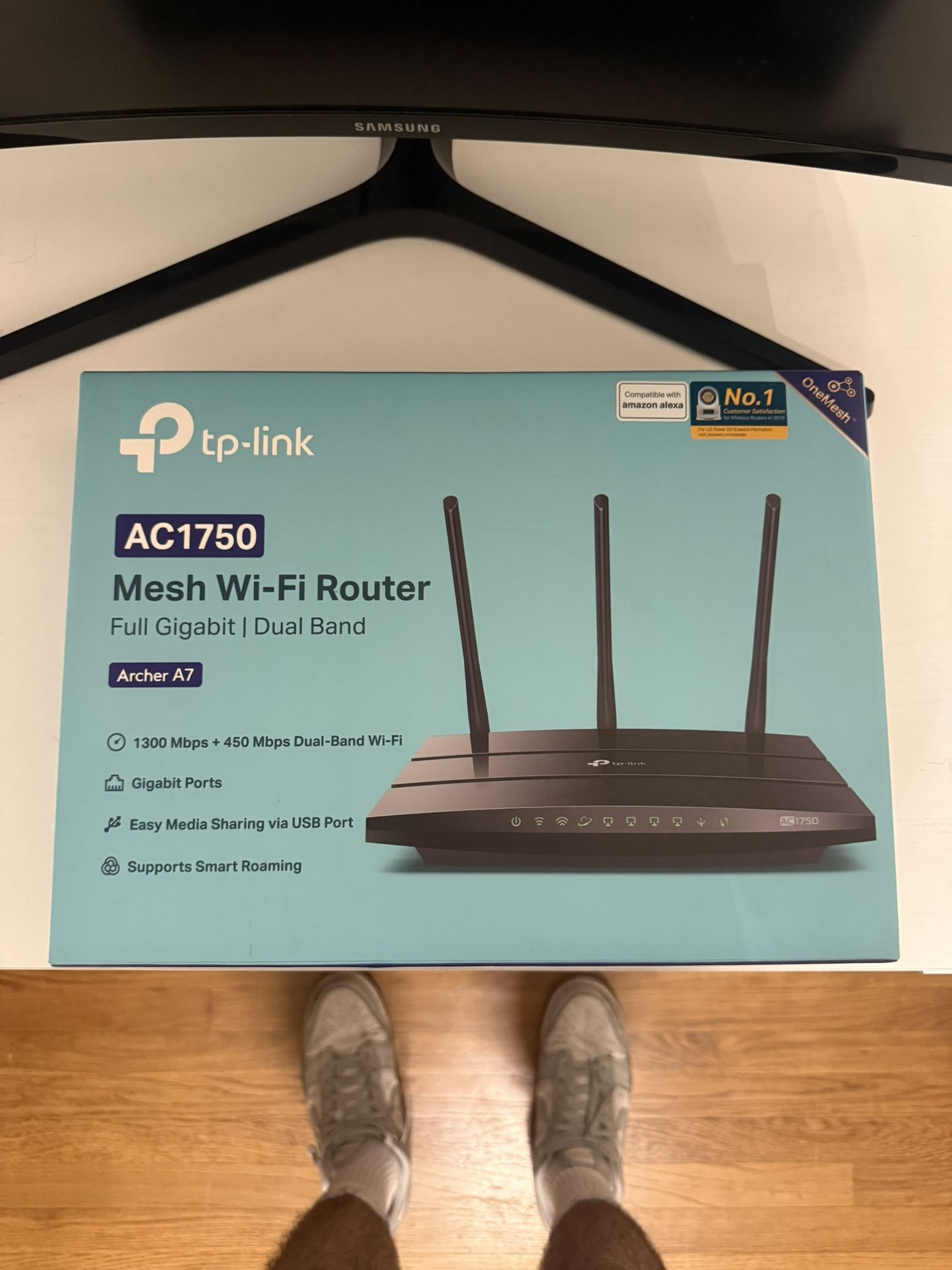 TP-Link AC1750 Mesh Wi-Fi Router (Archer A7)