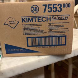 Kimtech lens, cleaning microfiber wipes (600 Wipes) Lot Available 