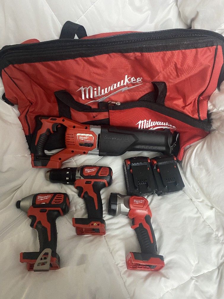 Milwauke 5 PC Combo
