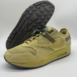 Nike Air Max 1 x Travis Scott Cactus Jack Saturn Gold DO9392-700 Men’s Size 11.5
