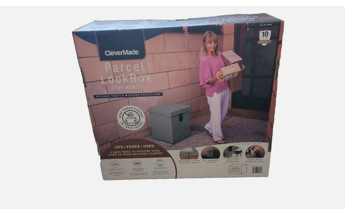 Parcel Lock Boxes S100 Series. Stop Porch Pirates!!