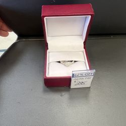 Engagement Ring 14K Gold 