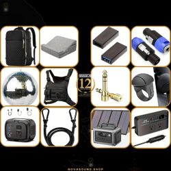 Shop Nova Sound 12th Anniversary Collection - Stage, Studio, Supplies, Tools and BizTech!