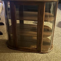 Butler Hanging Wall Curio Cabinet