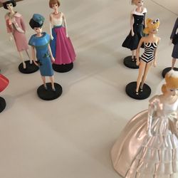 The Classic Barbie Figurine Collection Danbury Mint