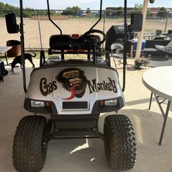2010 EZGO TXT Gas Monkey Custom Cart - Featured On Garage Rehab - Lifted - Street Legal
