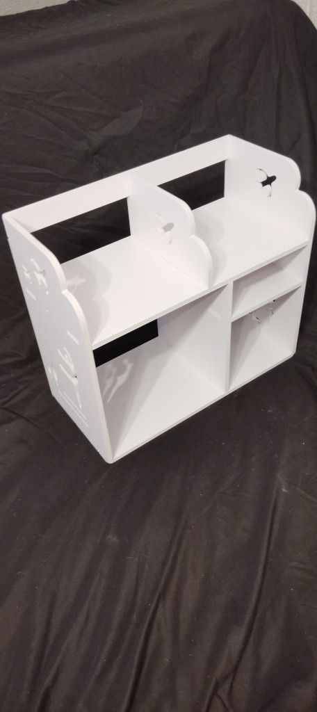 Cute White Floating Shelf