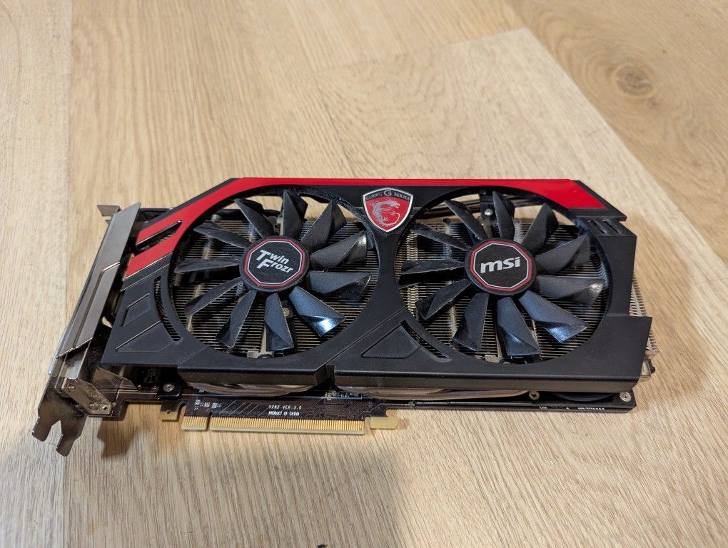 MS-V282 MSI Nvidia GeForce GTX770 2GB Oc Twin Frozr Video Graphics Card