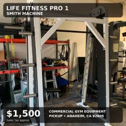 Life Fitness Pro 1 Smith Machine – Commercial Gym Equipment