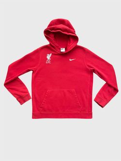 Nike Liverpool FC red premier league hoodie sweatshirt Size Youth XL 20x24