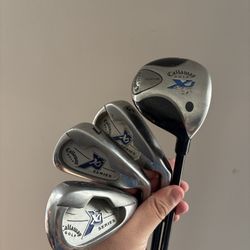 Callaway XJ Series Junior 5, 7, 9 Iron And 24* Fairway Wood Right Handed