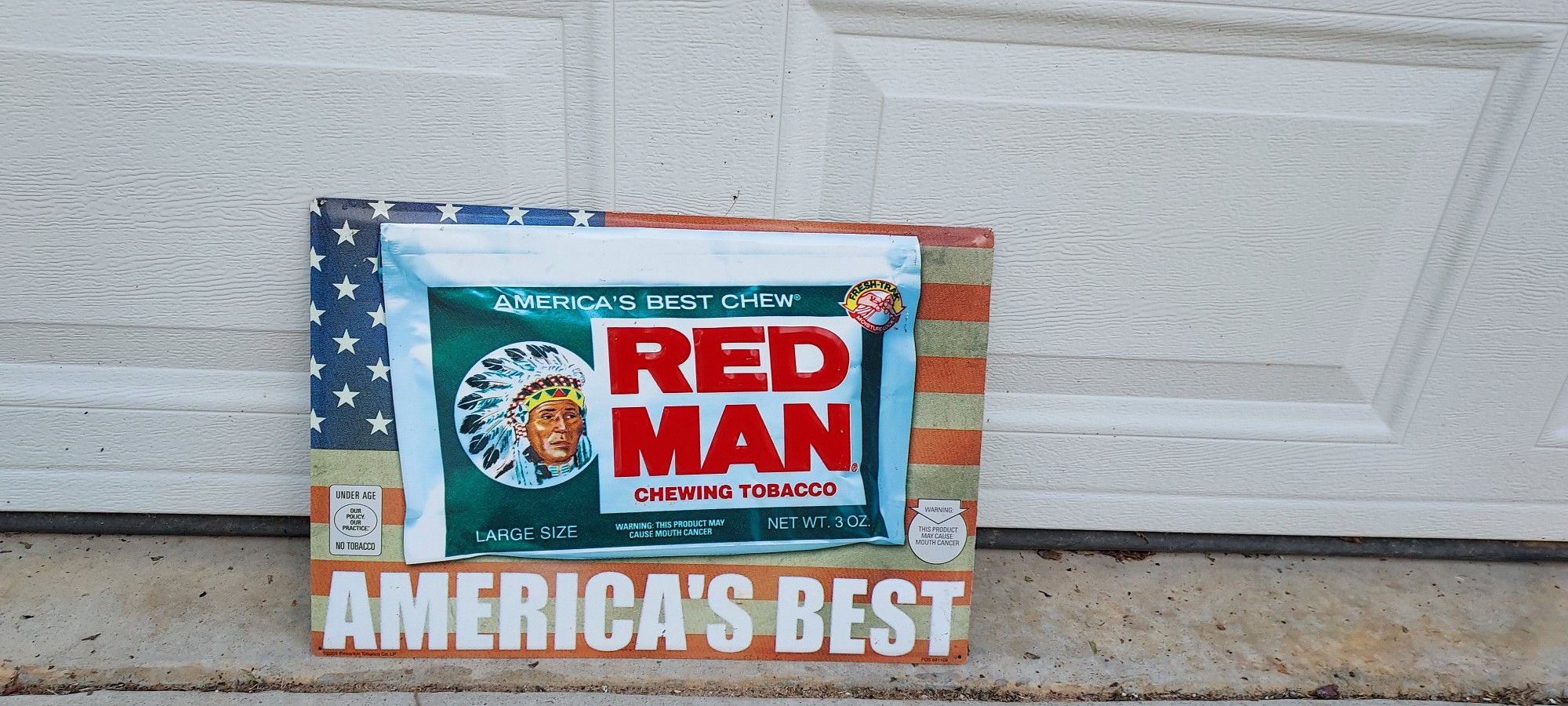 RED MAN sign
