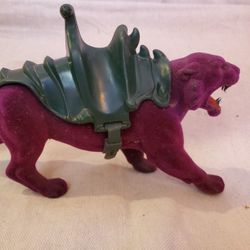 Masters of the Universe Panthor action figure; vintage 1980s