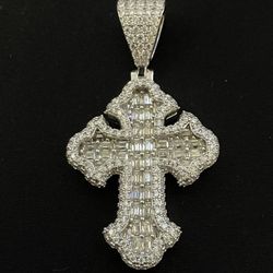 Cross Pendant Passes Diamond Tester