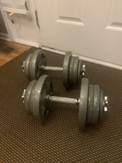 100 pound dumbbells set