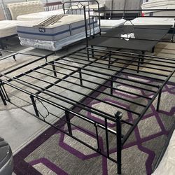 Black King Bed Frame