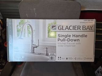 Glacier Bay Kitchen Faucet W Soap Dispenser Brand New (Price Is Firm)