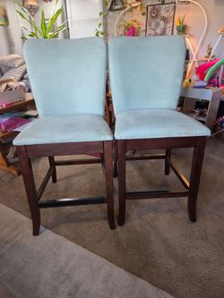 Pair of 2 barstools for $30, sits 2ft off the ground