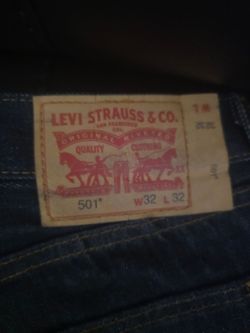 Jeans levis 501 men  W32 L32
