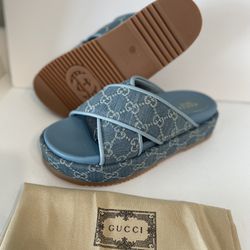 Gucci Women Platform Slide 