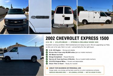 2002 Chevrolet Express Cargo
