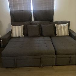 Grey Charcoal Sofa