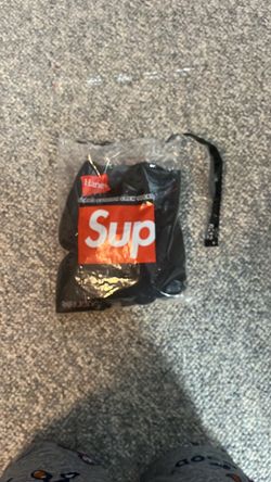 Black Supreme socks