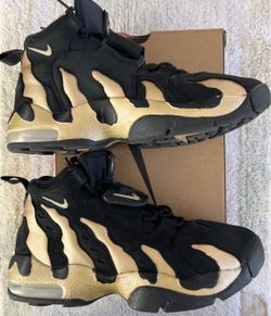 Size 9.5 Nike Air DT Max ‘96 Black Vegas Gold