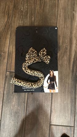 Halloween leopard tail kit