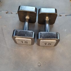 15lbs Dumbells Weights 