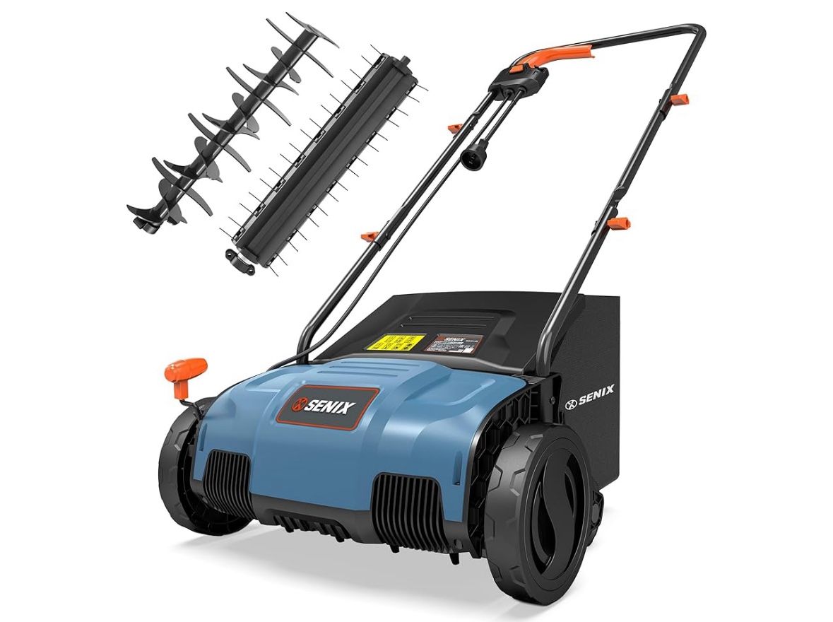 SENIX 12.6 in Corded Electric Dethatcher