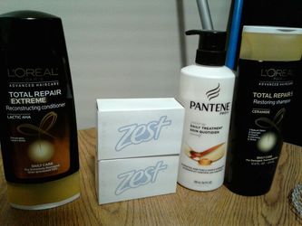 loreal and Pantene products
